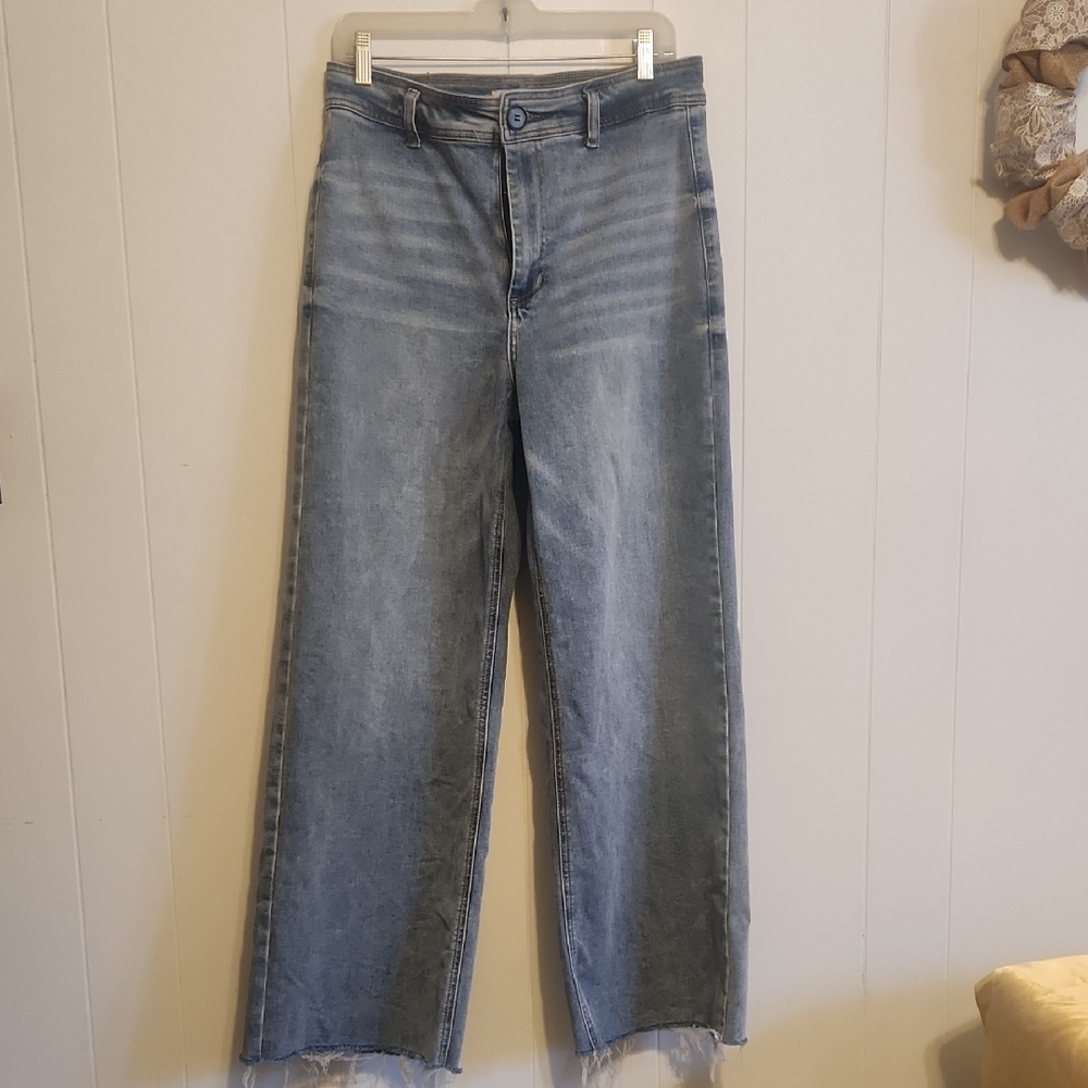 Oat New York Wide Leg Women's Jeans Sz 8   29 Inch Waist